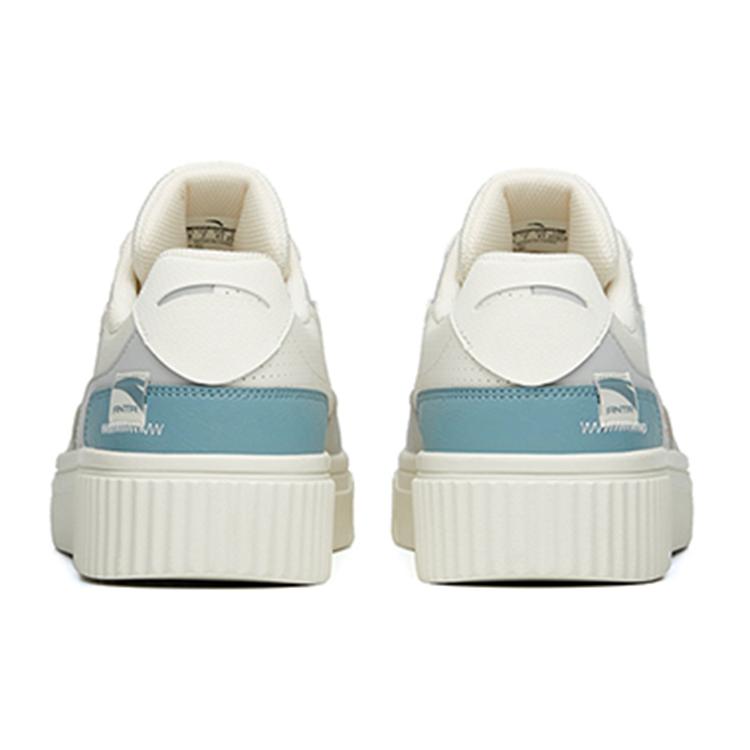 New Anta Life Collection Low Top Skateboard Shoes Men's White Gray 112238062-3