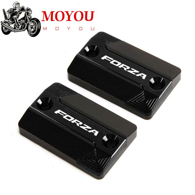 For HONDA Forza 350 FORZA350 Forza350 - Motorcycle Accessories Front Brake Reservoir Fluid Tank Cover Oil Cup