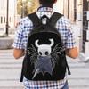 Zaino da Gioco Hollow Knight per Uomo Donna Casual Scuola Superiore Lavoro Daypack Fumetto Fantasma Borsa a Spalla per Laptop Regalo