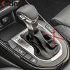 Car Center Console Gear Shift Box Panel Cover Trim For Kia Forte Cerato K3    Carbon Fiber Interior Accessories