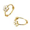 1 Paio di Eleganti Orecchini di Alta Qualità Leggera Lusso Fiore Fibbie Orecchio Orecchini Per Donne Ragazze Regalo Gioielli Senior