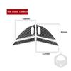 4Pcs Carbon Fiber Interior Door Tweeter Cover Trim For Dodge Charger 2015-