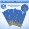 Disposable PEVA Thickened Plastic Rectangular Tablecloth Party Supplies