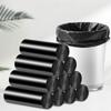 Disposable Flat-mouth Garbage Bag In Roll New Material Thickened And Strong Household Kitchen Bedroom Black Garbage Bag 45x55cm