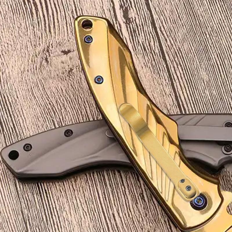 Lightweight Stainless Steel Pocket Clip Tool Retentions System Secures Belt Clamp Attachment Rustproof Accessories