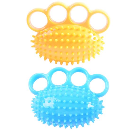 Hand Grip Exerciser Ball High Elasticity Bump Design Recovery Training Hand Acupuncture Point Activation Grip Strengthener Ball for Home