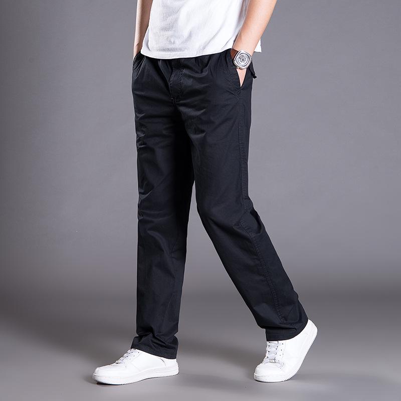 Men's Plus Size Straight Leg Loose Overalls - Wear-Resistant, Casual, Outdoor Sports Pants
