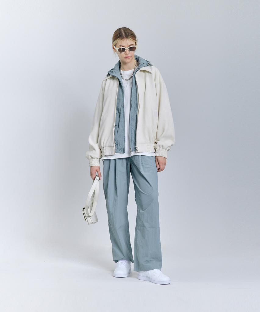 Standarderror 87-Stan009 [Renewal] Standard Blouson Suede Jacket Ivory (A Type)