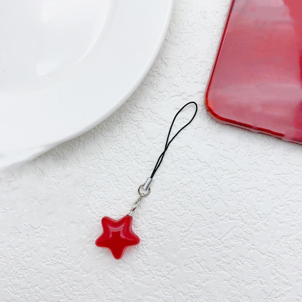 Star Phone Hanging Rope Pendant Mobile Phone Chain Fashion Star Phone Strap  Girl Jewelry