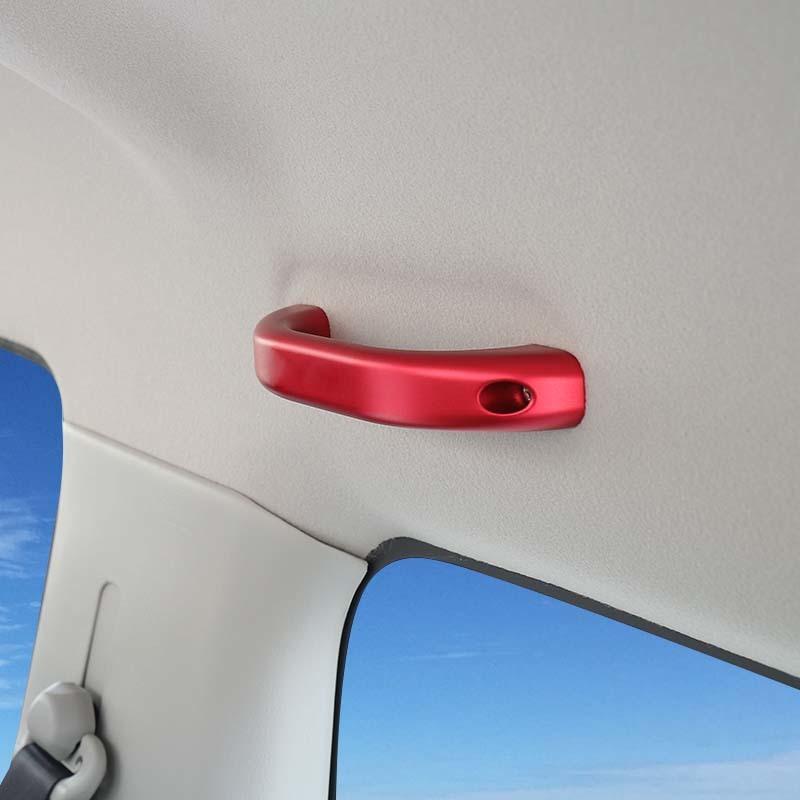 Car Aluminum Alloy Top Grab Bar Handle Holder Bracket Mounting Fit For Suzuki Jimny 2010 Up Interior Accessories