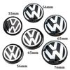 4 vnt. Volkswagen ratų centriniai dangteliai 56mm 65mm 70mm ratlankio dangtelis VW Golf 4 5 6 7 Polo Passat B5 B6 B7 Touran CC priedams
