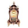 Carvings Antique Design Table Clock 12 Musical Alarms Mantels Clock with Chimes and Pendulum For Accurate Timekeeping