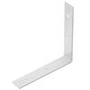 Kotarbau® Carpenter's Angle Construction Connector Stainless Steel Galvanized 100 X 100 X 20 Mm