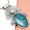 Azurite Necklace Malachite   Gifted Pendant Gemstone Jewelry