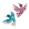 Hummingbird Brooch Flying Bird Lapel Pin Artistic Bird Brooch Accessory for Women Shirts Coats Sweaters Hummingbird Lovers