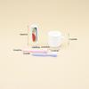 1 Set Doll House Furniture Accessories Toy 1/12 Dollhouse Miniature Mini Cup Toothpaste Toothbrush