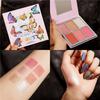 Blush Palette Highlighter Nose Shadow Silhouette Brighten Eye Shadow All-In-One Repair Palette Long Lasting Makeup