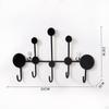 behind Door Hanger Wall Hook Multipurpose Portable Mounted Coat Rack, Key Rack for
