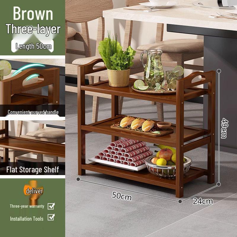 Mehrschichtiges Massivholz Gemüsegestell für Küche & Restaurant