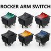 5/20/100PCS KCD4 Rocker Switch ON-OFF 2 Position Electrical Equipment With Light Power Switch 4 Pins/6Pins   16A250VAC/20A125VAC