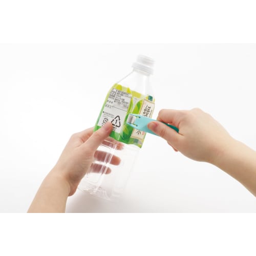 Akebono-Sa Tape and Bag Cutter, Blue, Size: Approx. W9.5 x D3.4 x H2, 4521540257656