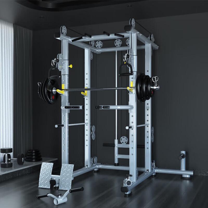 YANBO Multi-functional Home Gym Smith Machine Squat Rack