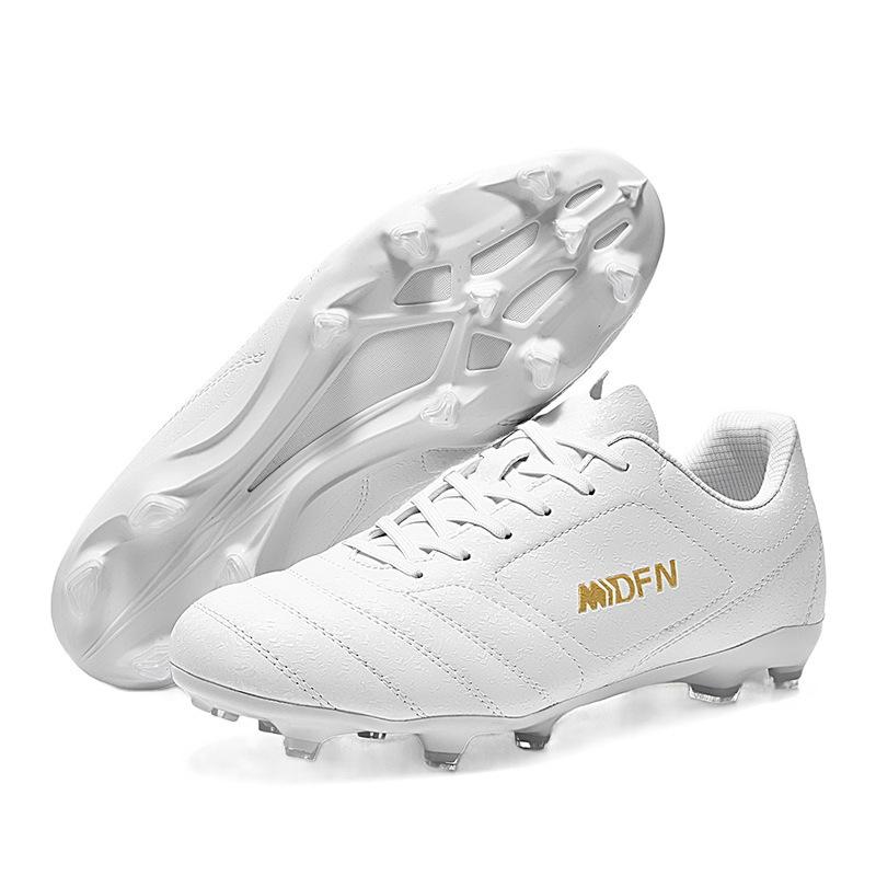 Large Size Low Top Football Boots Men's AG Long Spikes TF Broken Nails Student Training Shoes Children Adult Football Boots Foreign Trade