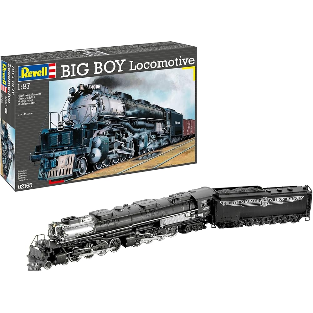

Німецький Revell 1/87 Паровоз BIG BOY 02165 Пластикова модель