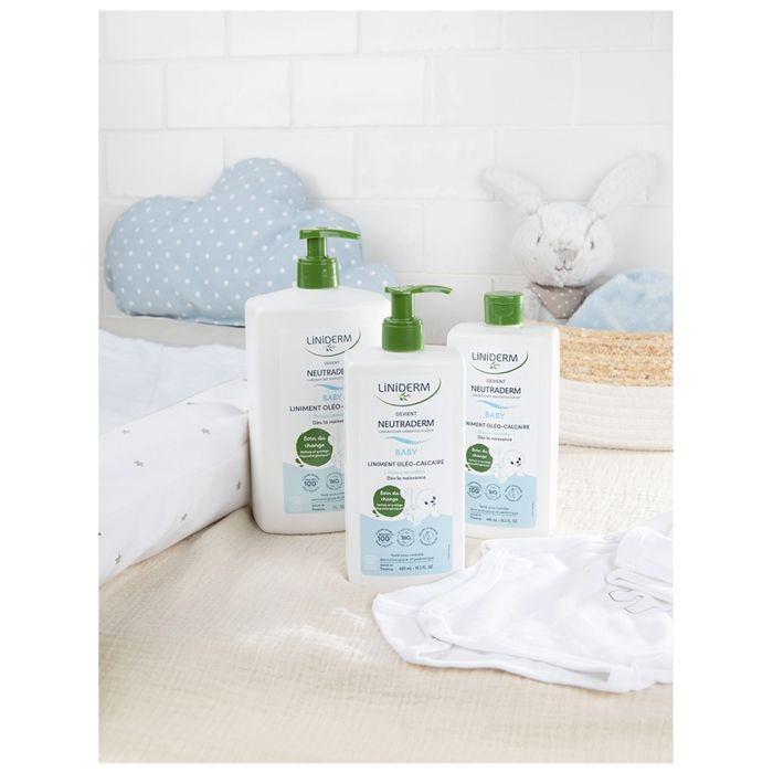 Neutraderm Bébé Liniment Oléo-Calcaire Bio Flacon-Pompe 480 ml