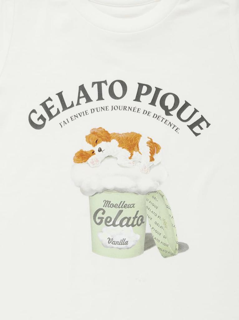 BABY Sleeping Dog Romper PBCO252672 OWHT 80 [Gelato Pique]