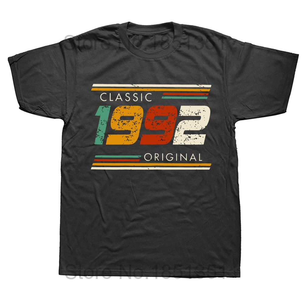 Funny Made In 1992 Limited Edition Classic T Shirts Summer Graphic Cotton Streetwear Short Sleeve Birthday Gifts Tshirt Men