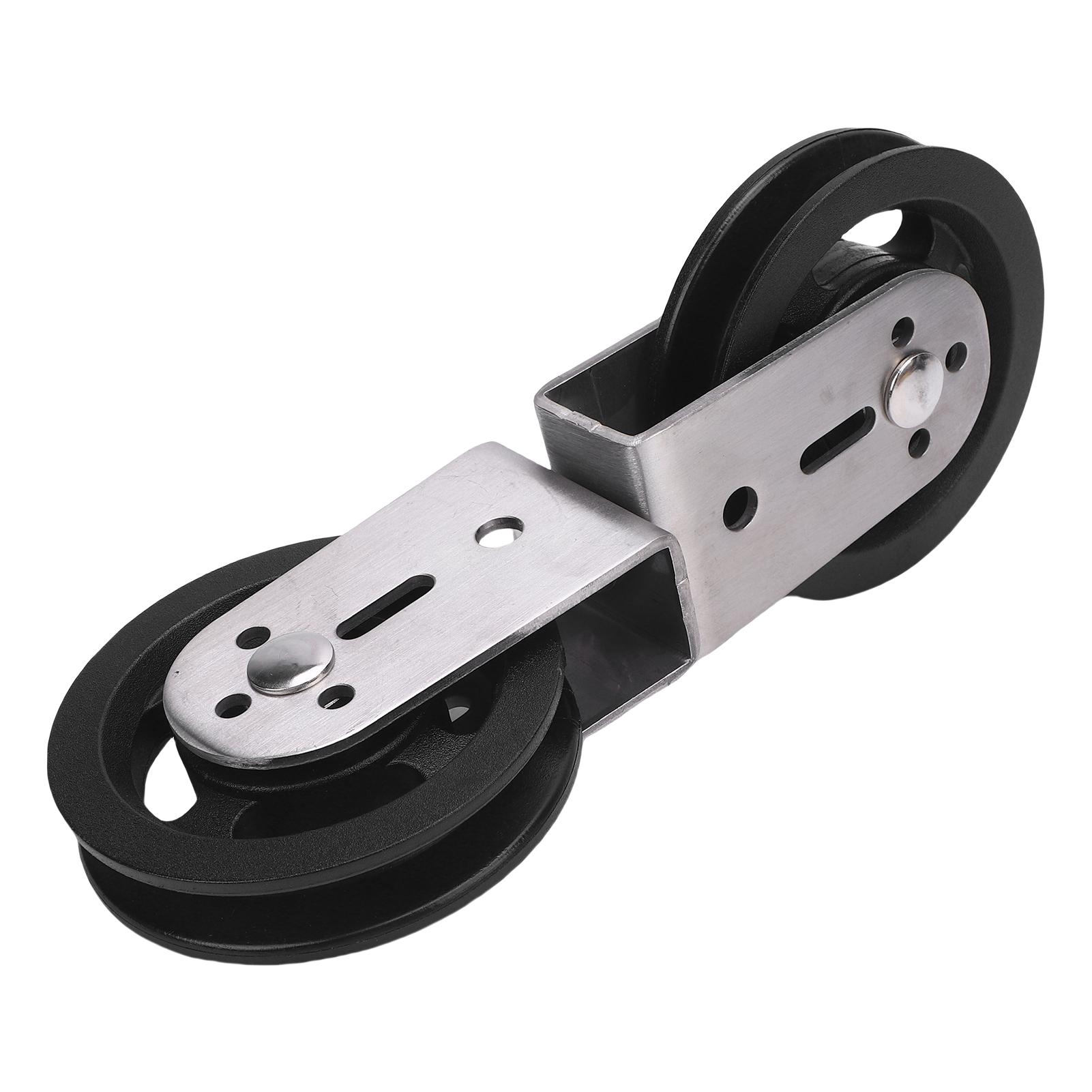

Cable Machine Rotating Dual Pulleys Rotatable Wheel for Cable Machine Weight Lifting Home Gym Equipment