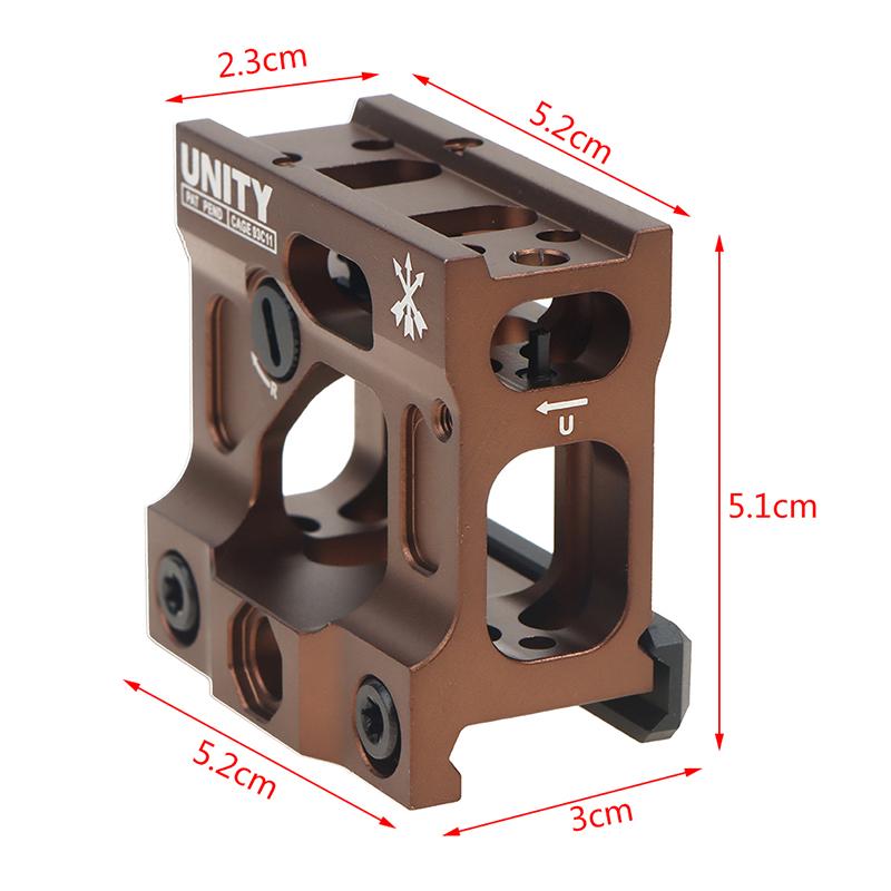 Original T1 T2 Fast Micro Mount Optic Sight Hunting Rifle Red Dot Scope Mount