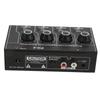 Headphone Amplifier Splitter 4 Channel Stereo Output RCA Input Mini Switcher