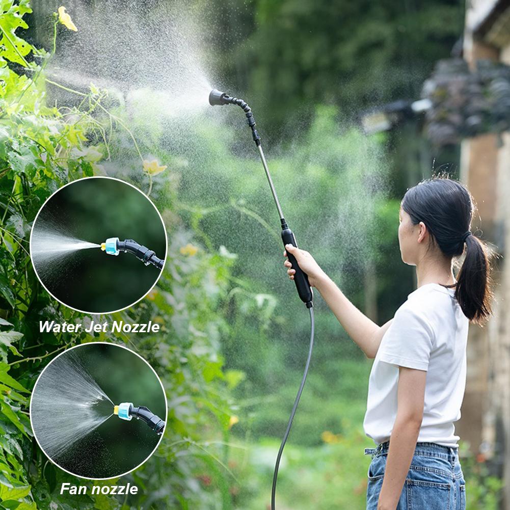5L Elektrisches Pflanzensprühgerät USB-Ladegerät Gartenbewässerungssprinkler 1800mAh/2400mAh Hand-Pflanzensprinkler für Gartenrasenfarm