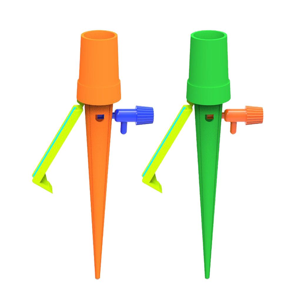 10pcs SelfWatering Spikes Automatic Stakes For Indoor Outdoor Plant With Easy Adjustment Valve Garden Irrigation System