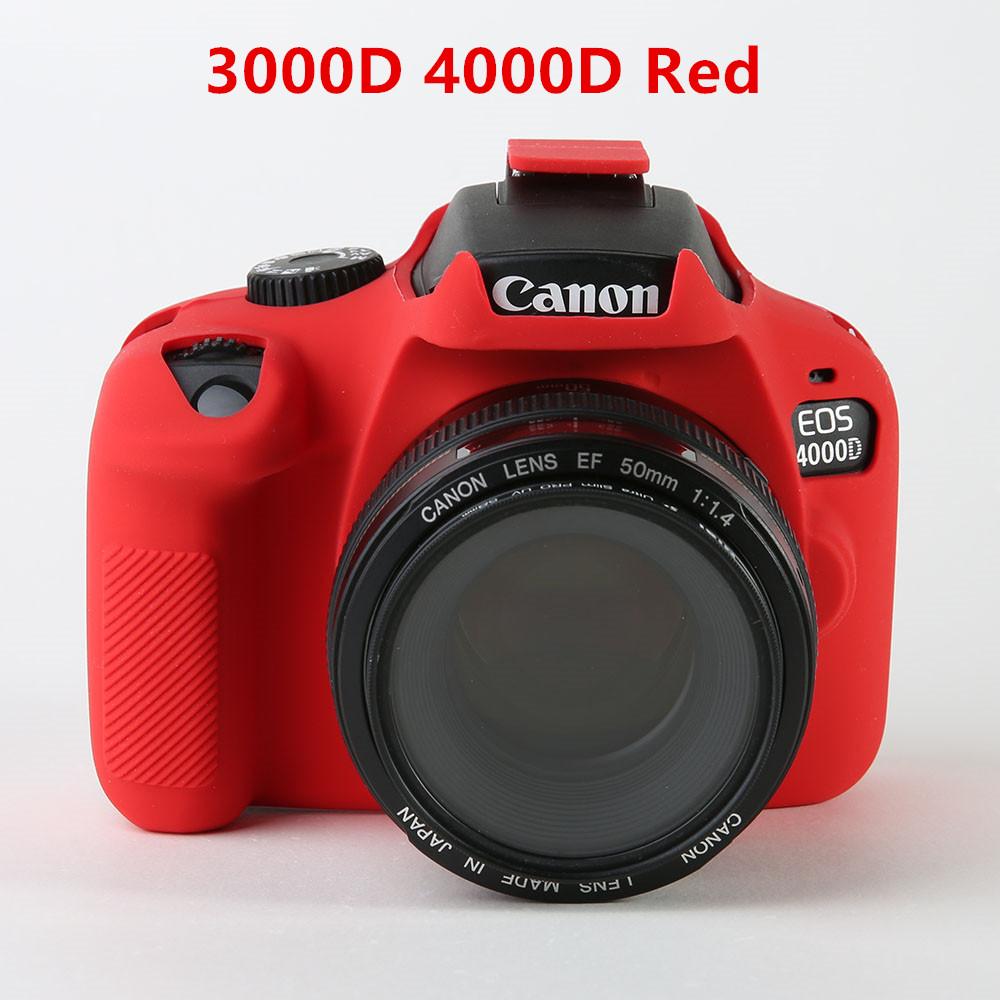 Soft Silicone Armor Camera Body Case For Canon EOS 5D2 5D3 5D4 6D 6D2 7D 7D2 750D 850D 80D 90D 800D 4000D 650D 700D 200D 250D