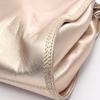 Used LOEWE Anagram Handbag Leather Gold Used Women