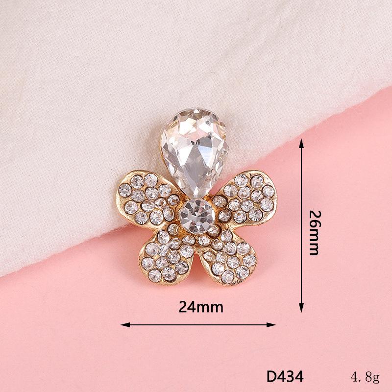 Five-Petal Diamond Flower Snowflake DIY Phone Shell Sticker