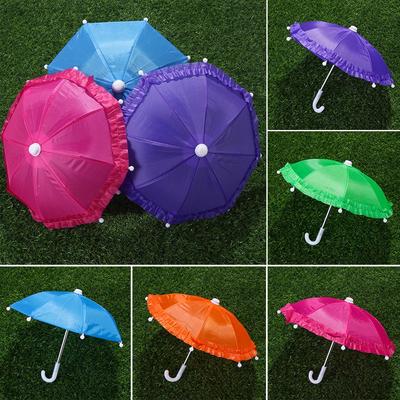 Costume Game Dollhouse Baby Doll  Accessories Mini Rain Gear Toys Decoration Lace Doll Umbrella