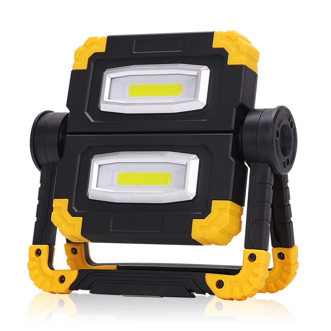 

[Disaster Preparedness Supplies] Kitazawa Shoji LED Floodlight, Outdoor Rechargeable LED Work Light, IP67 Waterproof, Work Light for Fishing and
