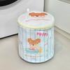 4Pcs/Set Zippered Bear Laundry Bag Anti-deformation Clothes Washing Bag  Clothes Organizer