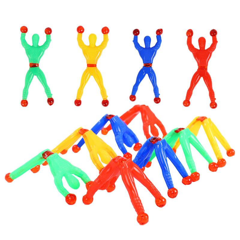Art Creativity Sticky Wall Climbers, 1Pc Mountain Climber Figure, Stretchy Squishy Stress Relief Toys For Kids
