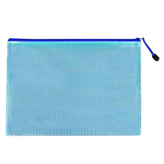 10Pcs Mesh Zipper Pouches with Zipper Waterproof Large Capacity Transparent Organizing Bags