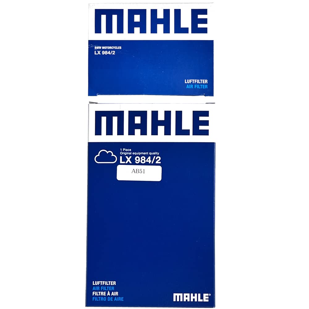 MAHLE Air Cleaner Air Filter for BMW Motorcycle HP2 R Series ENDURO MEGAMOTO R1200R R1200RT R1200S R1200ST R1200GS ADVENTURE R1200RS Confirmation of