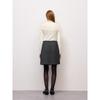 Gu By Uniqlo Box Pleated Skirt  Tweedy  Mn