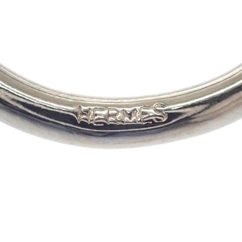 HERMES   Schalring Silbermetall Damen