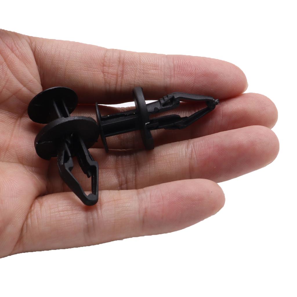 50pcs Universal Car Fender Fastener Push Type Rivet Fixed Clamp Plastic Retaining Clips For Ford Buick Chevrolet Focus Mondeo