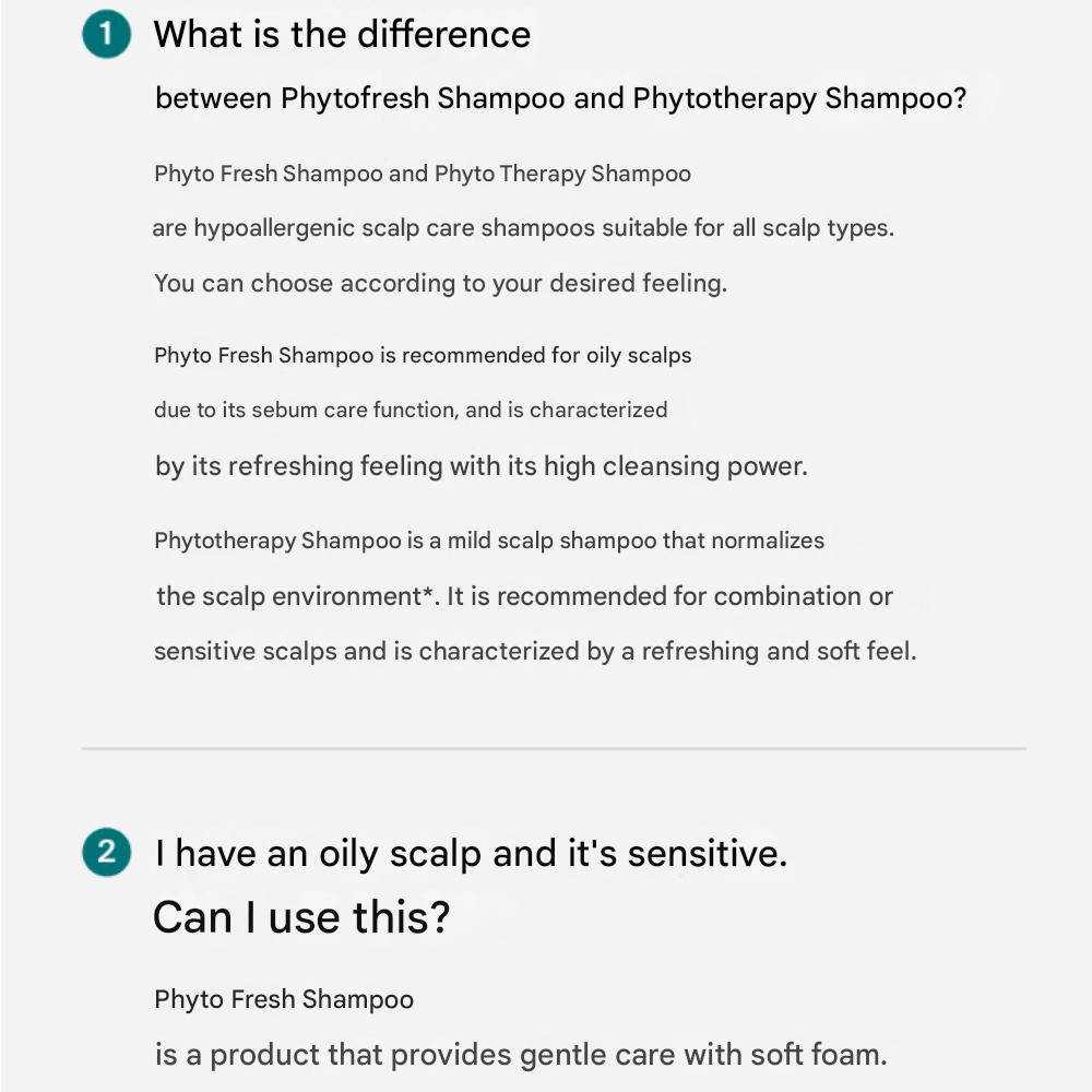 Dr.ForHair Oily Scalp Deep Cleansing Phyto Fresh Shampoo, 500ml / 16.9fl.oz.