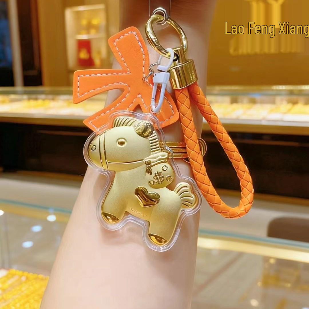 

Золотой брелок-бантик семьи Чжоу и подвеска для сумки - Креативный подарок в национальном стиле